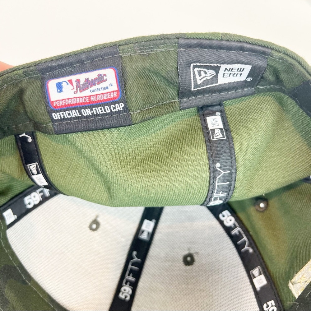 Los Angeles dodgers Armed Forces Day Collection Camouflage Fitted Hat 7 3/8 - Picture 7 of 8